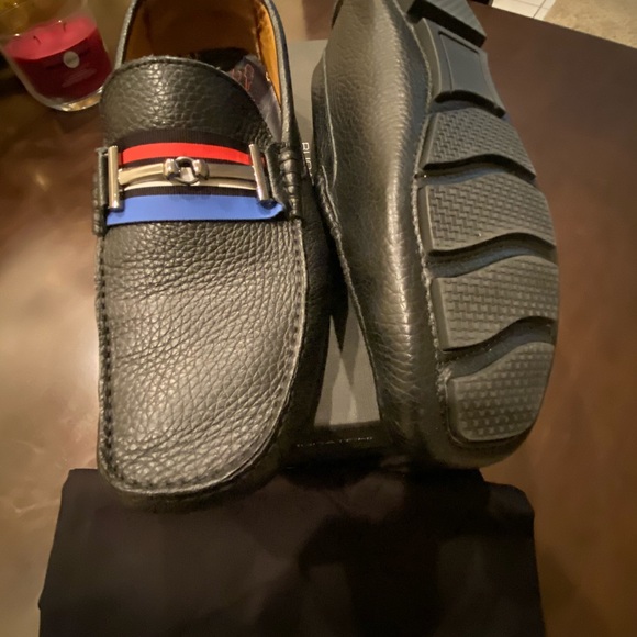 Bugatchi Full grain leather driver. Made in Italy. - Picture 5 of 7